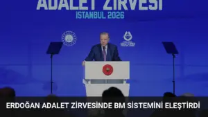 Erdoğan Adalet Zirvesinde BM Sistemini Eleştirdi
