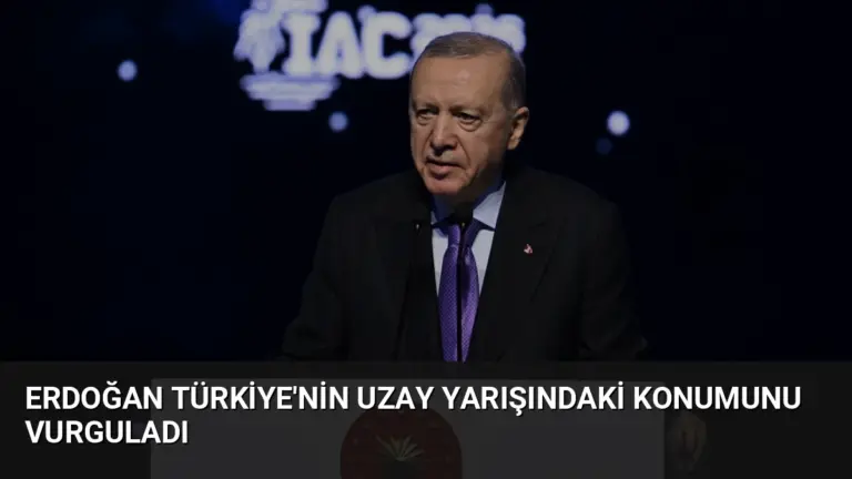 Erdoğan Türkiye’nin Uzay Yarışındaki Konumunu Vurguladı