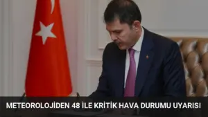 Meteorolojiden 48 İle Kritik Hava Durumu Uyarısı