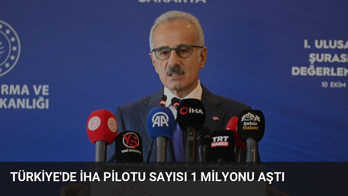 Türkiye’de İHA Pilotu Sayısı 1 Milyonu Aştı